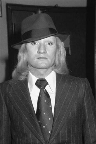 Wayne in a suit